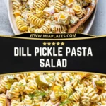 Dill Pickle Pasta Salad Pin 1