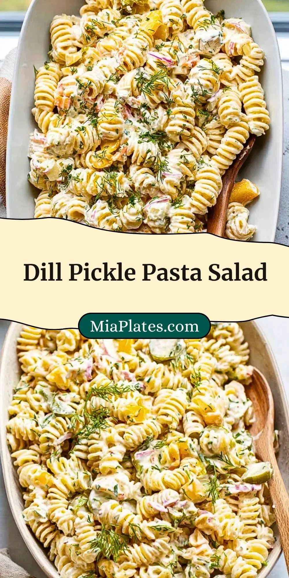 Dill Pickle Pasta Salad Pin 2