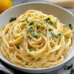 Easy Lemon Butter Linguine