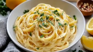 Easy Lemon Butter Linguine