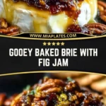 Gooey Baked Brie with Fig Jam (2)