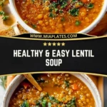 Healthy & Easy Lentil Soup (2)