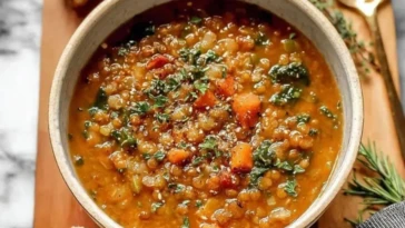 Healthy & Easy Lentil Soup