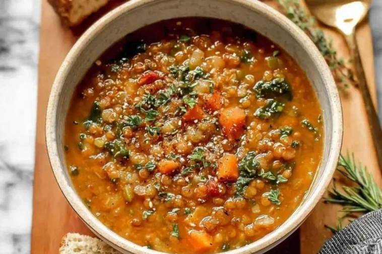 Healthy & Easy Lentil Soup