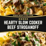Hearty Slow Cooker Beef Stroganoff (2)