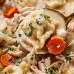 Homemade Chicken & Dumplings