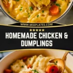Homemade Chicken & Dumplings (2)
