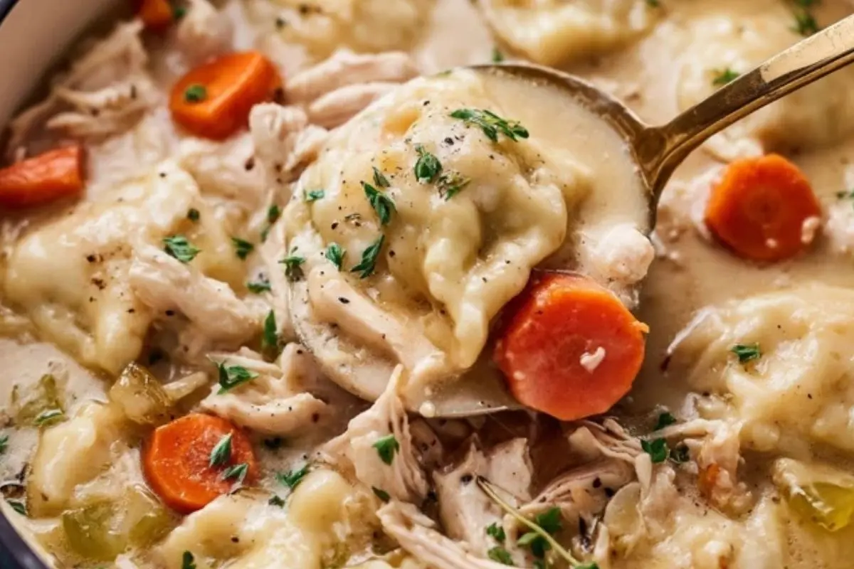 Homemade Chicken & Dumplings