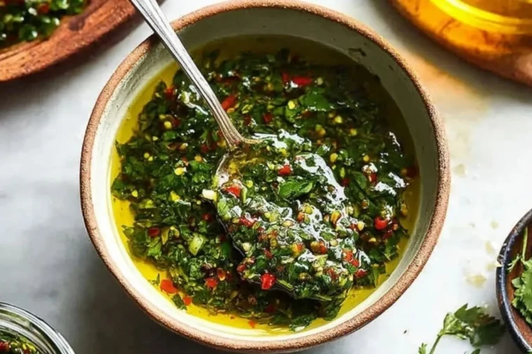 Homemade Chimichurri Sauce