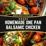 Homemade One Pan Balsamic Chicken (2)