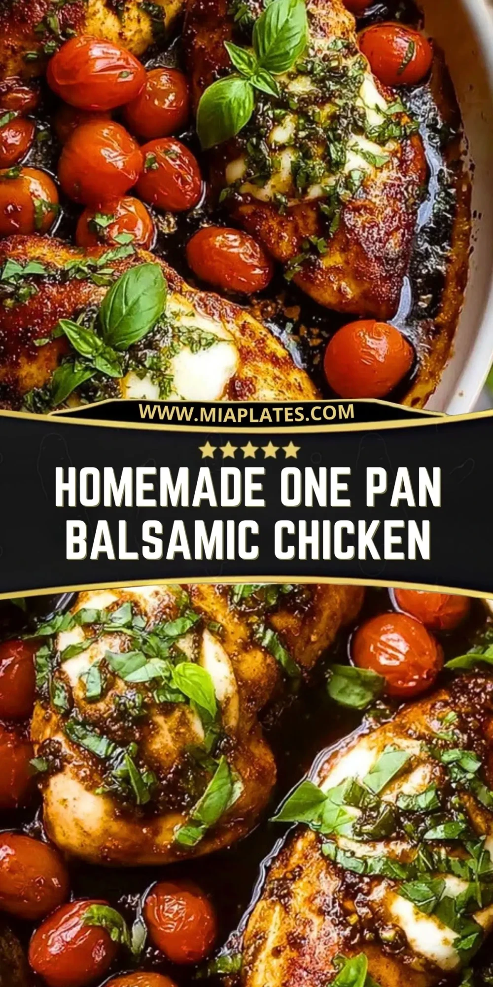 Homemade One Pan Balsamic Chicken (2)