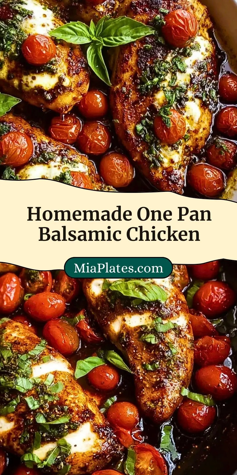 Homemade One Pan Balsamic Chicken (3)