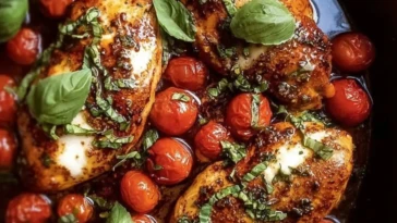 Homemade One Pan Balsamic Chicken