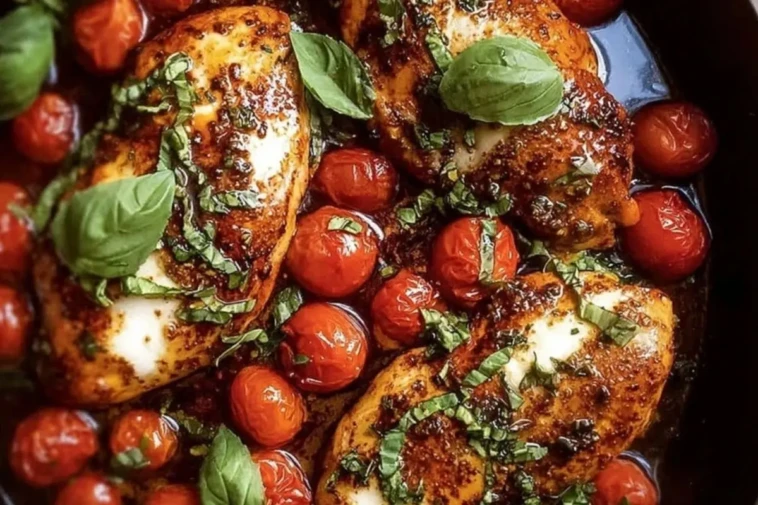 Homemade One Pan Balsamic Chicken