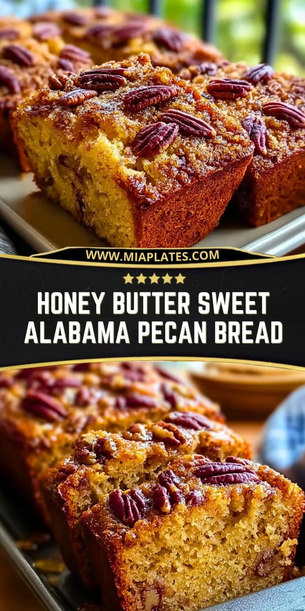 Honey Butter Sweet Alabama Pecan Bread (2)