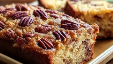 Honey Butter Sweet Alabama Pecan Bread