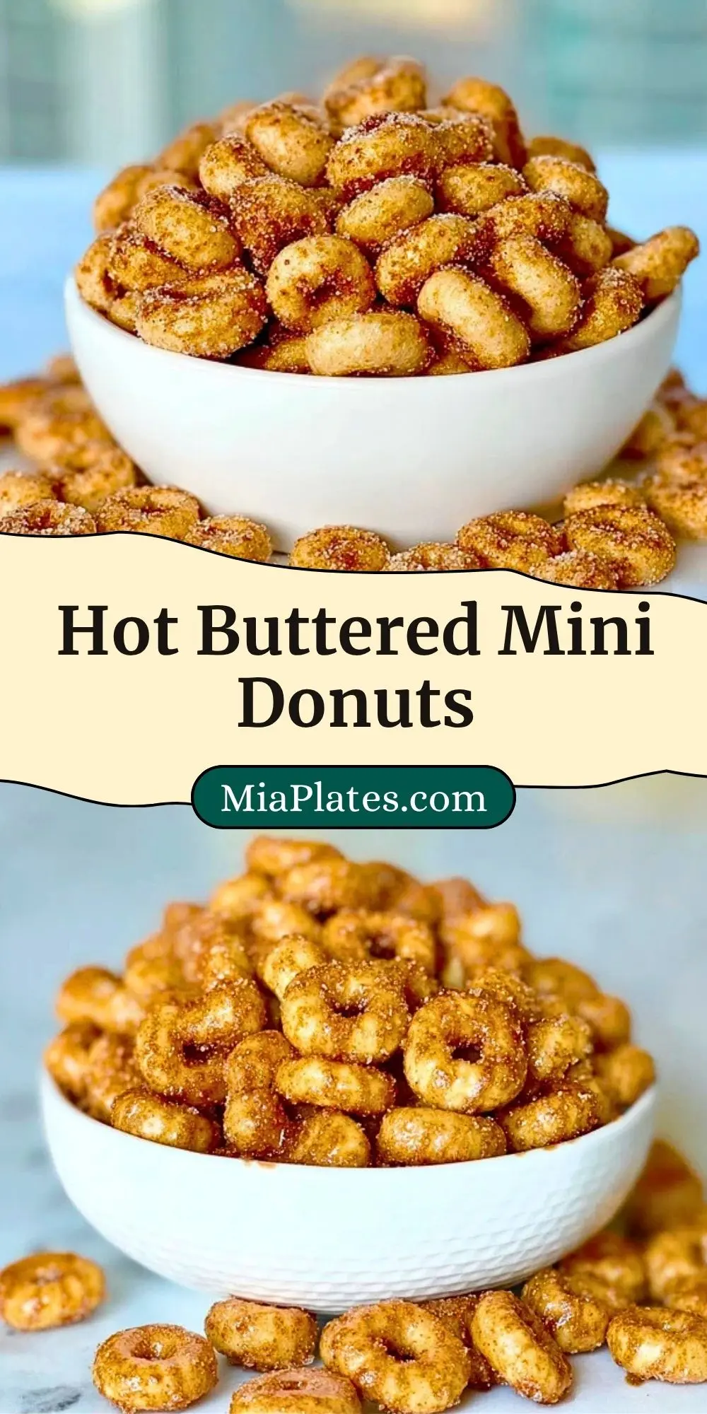 Hot Buttered Mini Donuts (3)