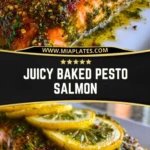Juicy Baked Pesto Salmon (2)