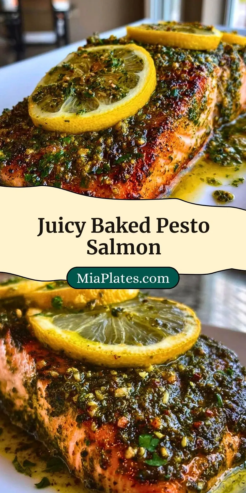 Juicy Baked Pesto Salmon (3)