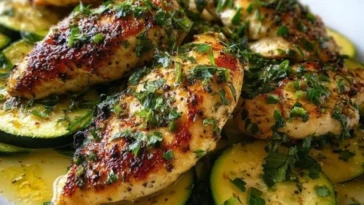 Juicy Chicken and Zucchini