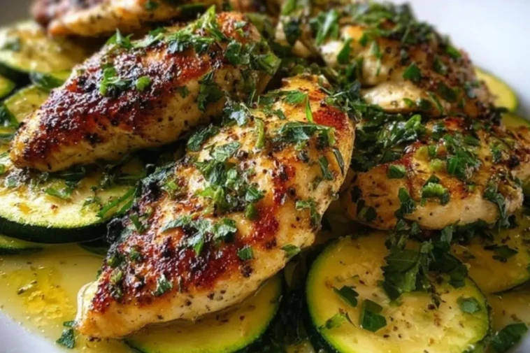 Juicy Chicken and Zucchini