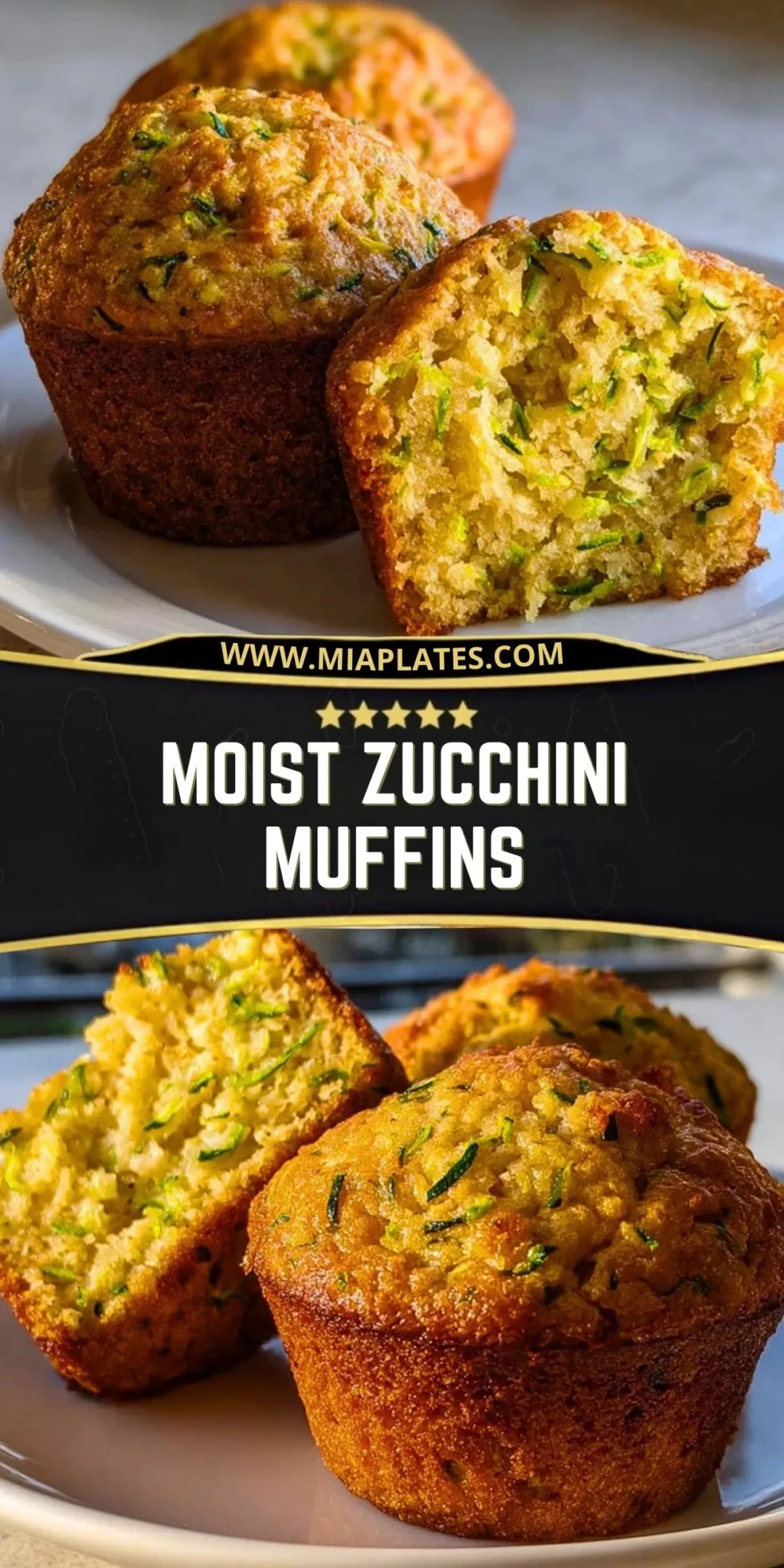 Moist Zucchini Muffins (2)