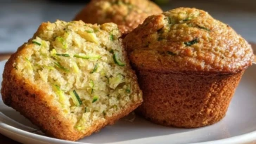Moist Zucchini Muffins