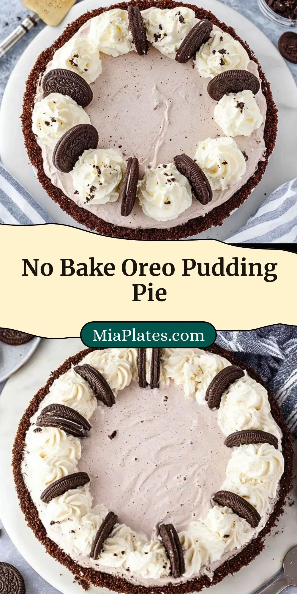 No Bake Oreo Pudding Pie Pin 2