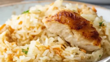 No Peek Chicken and Rice Casserole