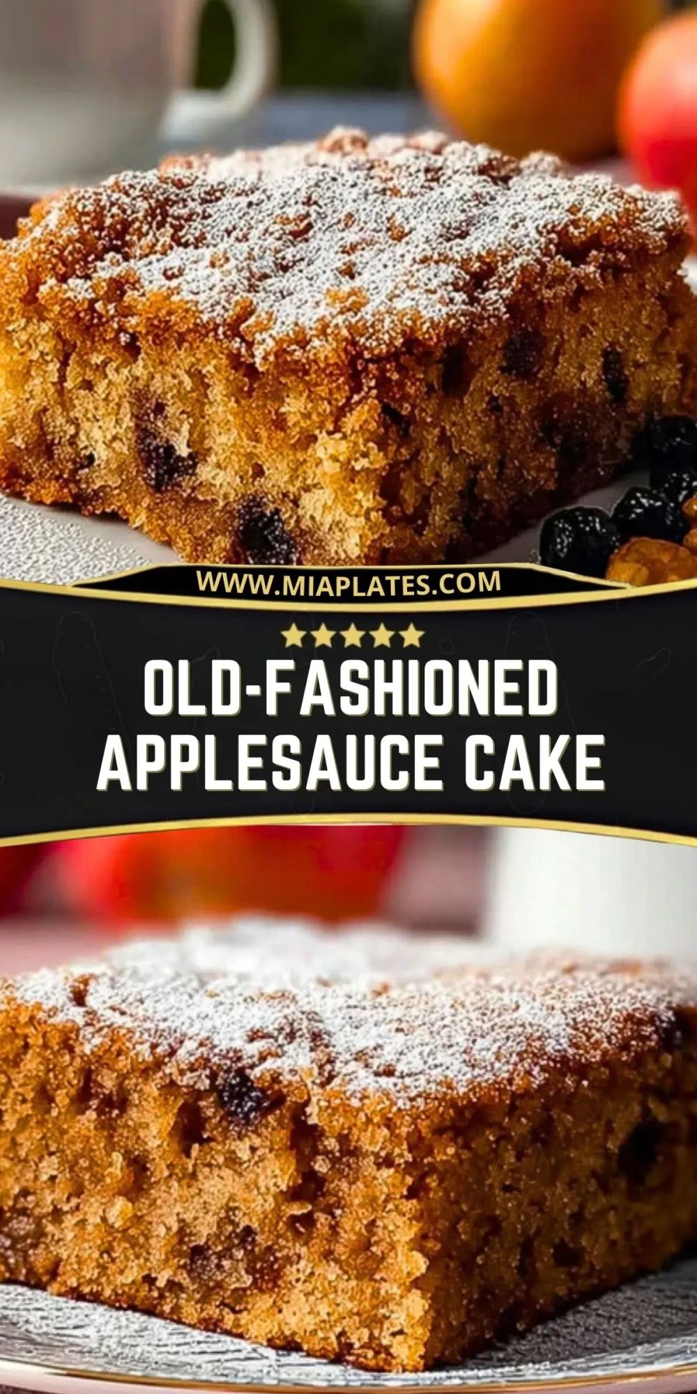 Old-Fashioned Applesauce Cake (2)