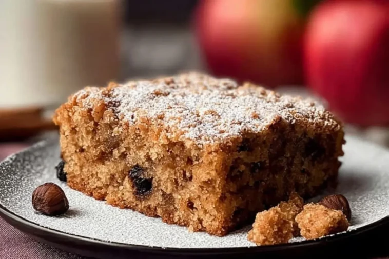 Old-Fashioned Applesauce Cake