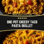One-Pot Cheesy Taco Pasta Skillet (2)