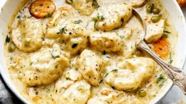 One Pot Chicken Dumpling Soup 1