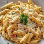 One Pot Creamy Garlic Pasta 1