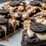 Oreo Fudge Brownie Pizza