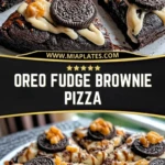 Oreo Fudge Brownie Pizza (2)