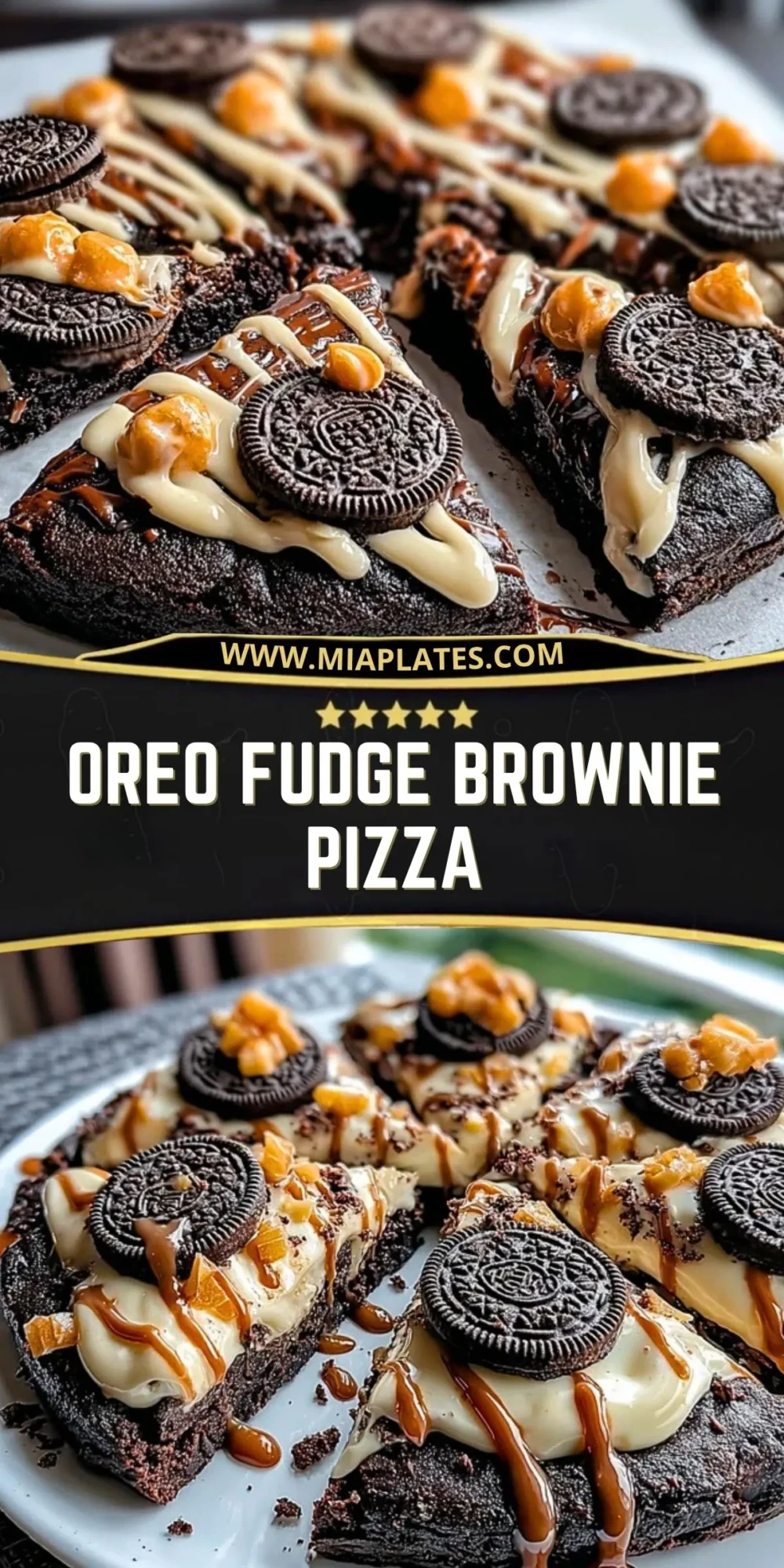 Oreo Fudge Brownie Pizza (2)