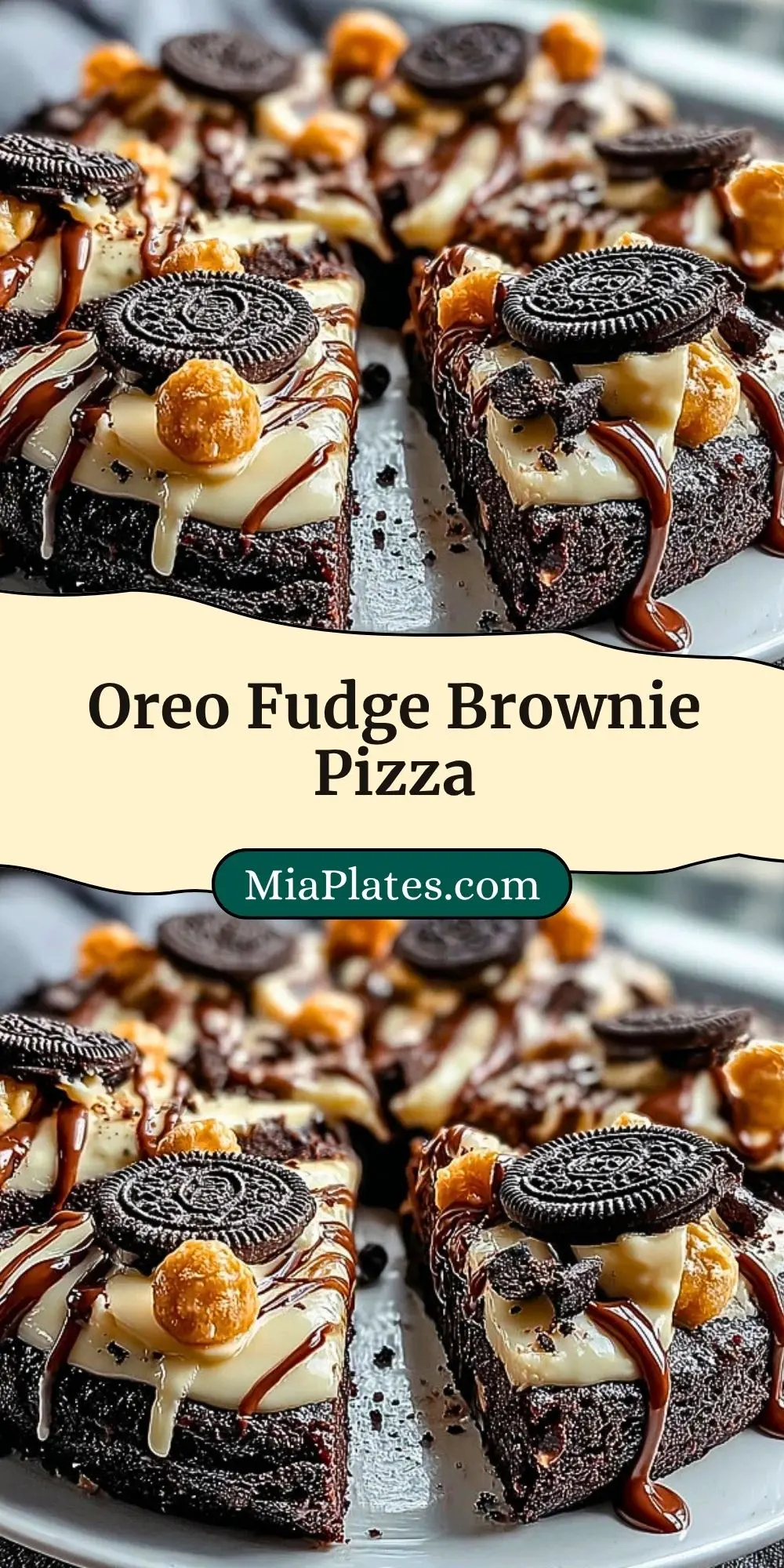 Oreo Fudge Brownie Pizza (3)