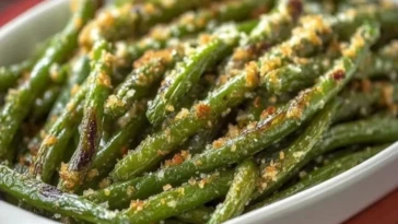 Parmesan Roasted Green Beans