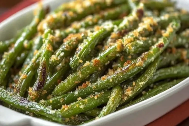 Parmesan Roasted Green Beans