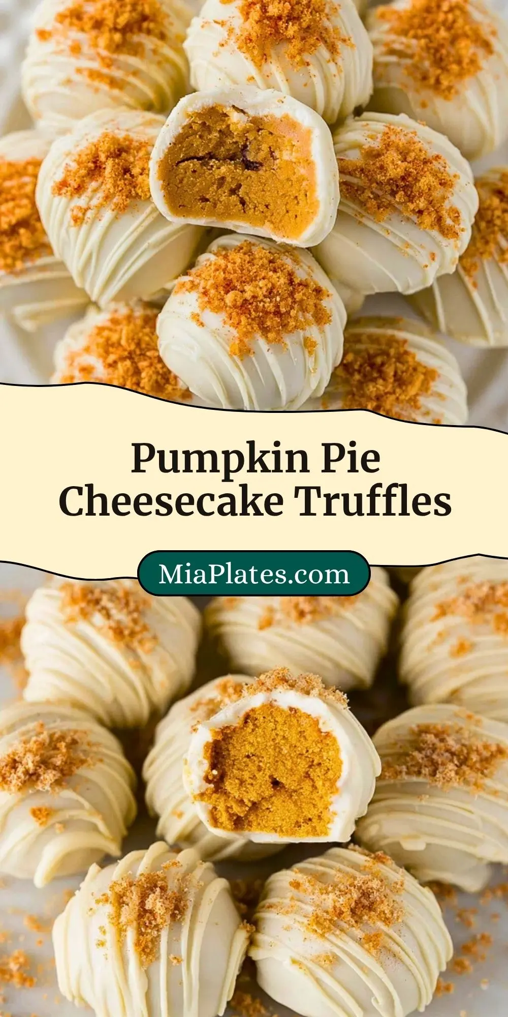 Pumpkin Pie Cheesecake Truffles (2)