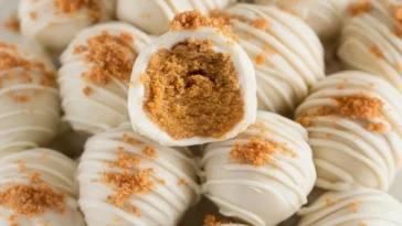 Pumpkin Pie Cheesecake Truffles