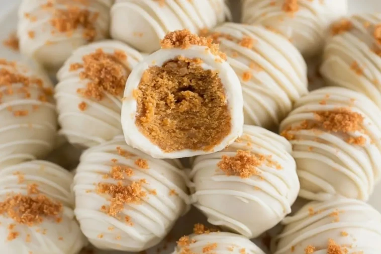 Pumpkin Pie Cheesecake Truffles