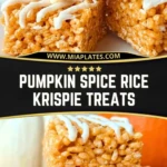 Pumpkin Spice Rice Krispie Treats (2)