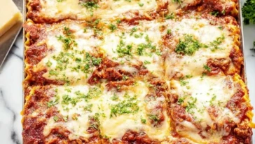 Sheet Pan Lasagna