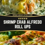 Shrimp Crab Alfredo Roll Ups (2)