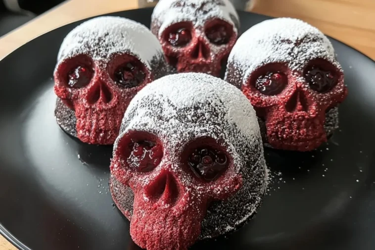 Skull Lava Cake