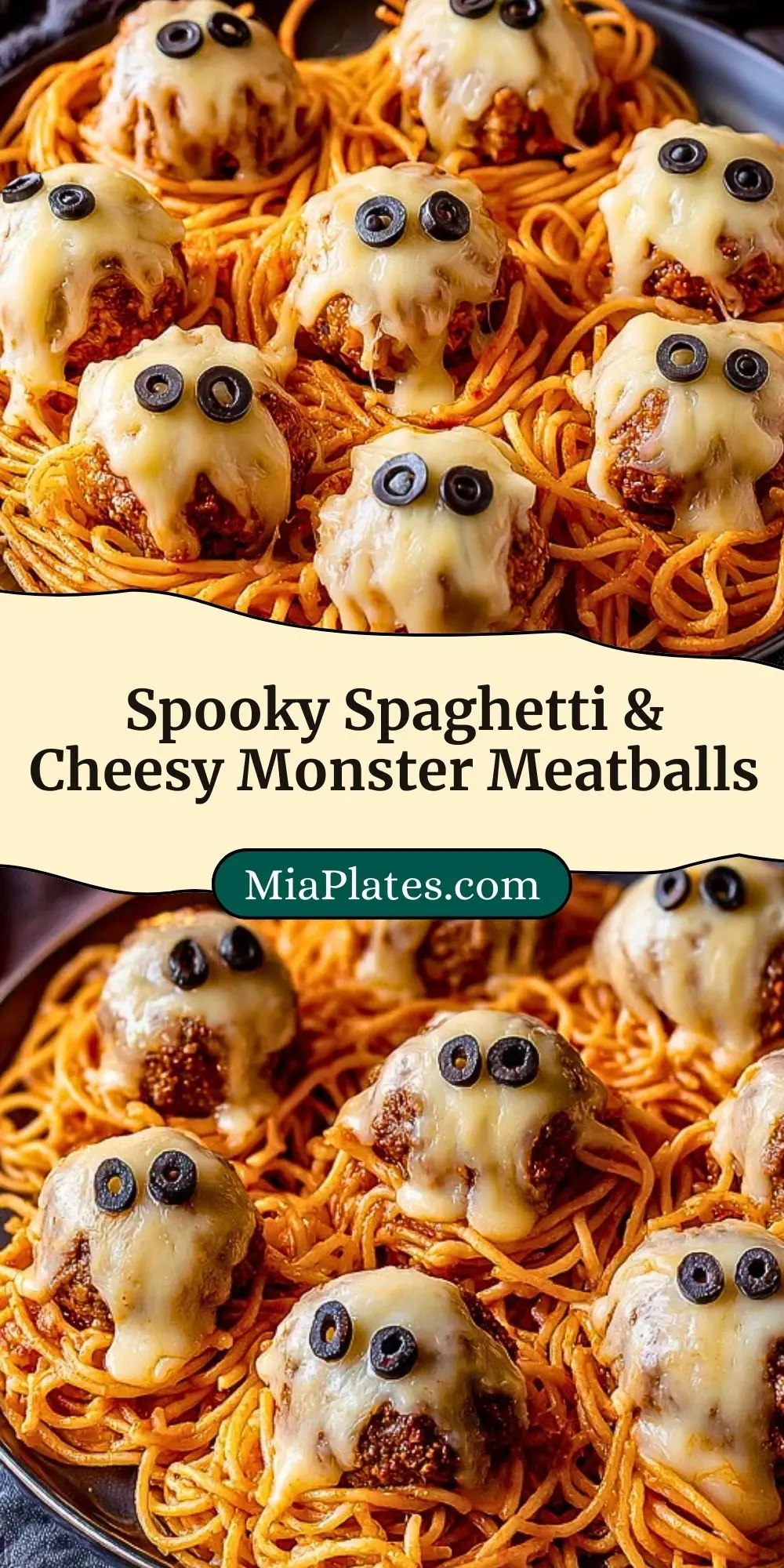 Spooky Spaghetti & Cheesy Monster Meatballs (3)