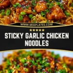 Sticky Garlic Chicken Noodles (2)