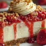 Strawberry Crunch Cheesecake Delight